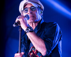 Gérard Lanvin (vocals).Gérard et Manu Lanvin @ Festiverbant, Festival Rock Compesières (Geneva), Switzerland, 20.08.2022.(c) Christophe Losberger
