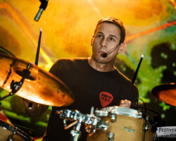 Laurent (drums).
Riff Shot @ Festiverbant, Festival Rock Compesières (Geneva), Switzerland, 19.08.2022.
(c) Christophe Losberger