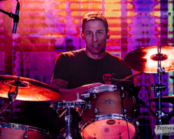 Laurent (drums).Riff Shot @ Festiverbant, Festival Rock Compesières (Geneva), Switzerland, 19.08.2022.(c) Christophe Losberger