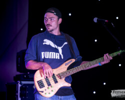 Lucien (bass).Riff Shot @ Festiverbant, Festival Rock Compesières (Geneva), Switzerland, 19.08.2022.(c) Christophe Losberger