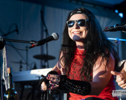 Maggy Luyten (vocals).Akoustik' Thrill @ Festiverbant, Festival Rock Compesières (Geneva), Switzerland, 20.08.2022.(c) Christophe Losberger