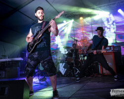 Al Castro (vocals, guitar), Jay (bass), Matt Sink (drums).
Killing Volts @ Festiverbant, Festival Rock Compesières (Geneva), Switzerland, 20.08.2022.
(c) Christophe Losberger