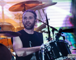 Matt Sink (drums).
Killing Volts @ Festiverbant, Festival Rock Compesières (Geneva), Switzerland, 20.08.2022.
(c) Christophe Losberger