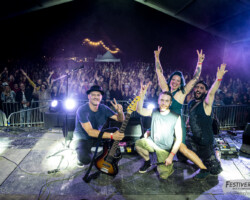 Tania Silversen (vocals), Al Castro (vocals, guitar), Jay (bass), Matt Sink (drums).
Killing Volts @ Festiverbant, Festival Rock Compesières (Geneva), Switzerland, 20.08.2022.
(c) Christophe Losberger