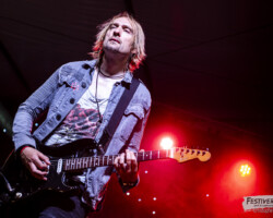 Drew Lowe (guitar, vocals).
Marco Mendoza @ Festiverbant, Festival Rock Compesières (Geneva), Switzerland, 19.8.2023.
(c) Christophe Losberger