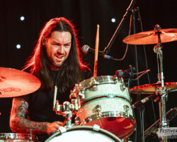 Chris Allan (drums).
Marco Mendoza @ Festiverbant, Festival Rock Compesières (Geneva), Switzerland, 19.8.2023.
(c) Christophe Losberger