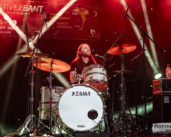 Chris Allan (drums).
Marco Mendoza @ Festiverbant, Festival Rock Compesières (Geneva), Switzerland, 19.8.2023.
(c) Christophe Losberger