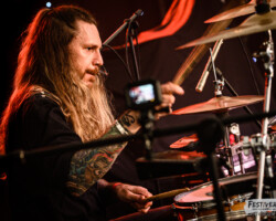 VG Greg Richardson (drums).
Spit Reckless @ Festiverbant, festival rock LanDEcy (Geneva), Switzerland, 23.08.2019.
(c) Christophe Losberger
