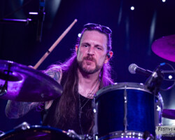 VG Greg Richardson (drums).
Spit Reckless @ Festiverbant, Festival Rock Compesières (Geneva), Switzerland, 19.8.2023.
(c) Christophe Losberger