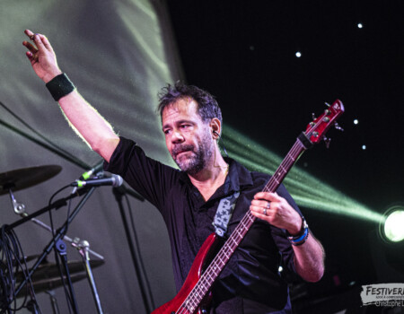 Cédric (bass).
Crazy Jesse @ Festiverbant, Festival Rock Compesières (Geneva), Switzerland, 23.8.2025.
(c) Christophe Losberger
