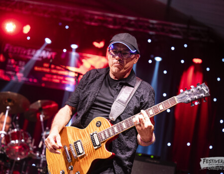 Renato Dani (guitar).Electric Paradise @ Festiverbant, Festival Rock Compesières (Geneva), Switzerland, 22.8.2025..(c) Christophe Losberger