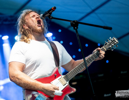 Benjy (rhythm guitar).
Gut's  @ Festiverbant, Festival Rock Compesières (Geneva), Switzerland, 23.8.2025.
(c) Christophe Losberger