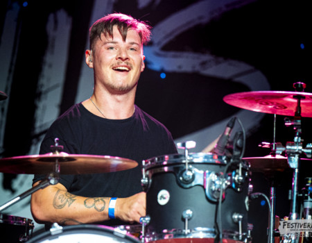 Ludo (drums).
Gut's  @ Festiverbant, Festival Rock Compesières (Geneva), Switzerland, 23.8.2025.
(c) Christophe Losberger