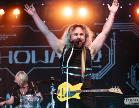 Jean-Marie Canoville (vocals, guitar), Tom Karren (drums).Howard @ Festiverbant, Festival Rock Compesières (Geneva), Switzerland, 22.8.2025..(c) Christophe Losberger