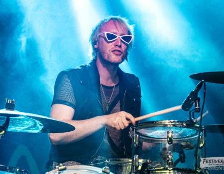 Tom Karren (drums).Howard @ Festiverbant, Festival Rock Compesières (Geneva), Switzerland, 22.8.2025..(c) Christophe Losberger