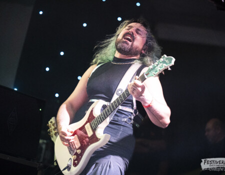 Jean-Marie Canoville (vocals, guitar).Howard @ Festiverbant, Festival Rock Compesières (Geneva), Switzerland, 22.8.2025..(c) Christophe Losberger