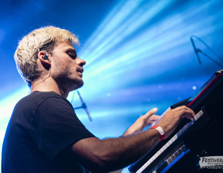 Raphaël Jeandenand (keyboards).Howard @ Festiverbant, Festival Rock Compesières (Geneva), Switzerland, 22.8.2025..(c) Christophe Losberger