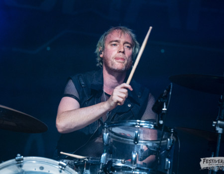 Tom Karren (drums).Howard @ Festiverbant, Festival Rock Compesières (Geneva), Switzerland, 22.8.2025..(c) Christophe Losberger