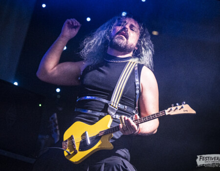 Jean-Marie Canoville (vocals, guitar).Howard @ Festiverbant, Festival Rock Compesières (Geneva), Switzerland, 22.8.2025..(c) Christophe Losberger
