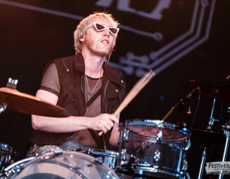 Tom Karren (drums).Howard @ Festiverbant, Festival Rock Compesières (Geneva), Switzerland, 22.8.2025..(c) Christophe Losberger