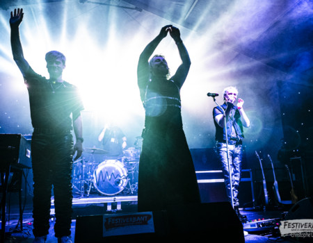 Jean-Marie Canoville (vocals, guitar), Raphaël Jeandenand (keyboards), Tom Karren (drums).
Howard @ Festiverbant, Festival Rock Compesières (Geneva), Switzerland, 22.8.2025..
(c) Christophe Losberger