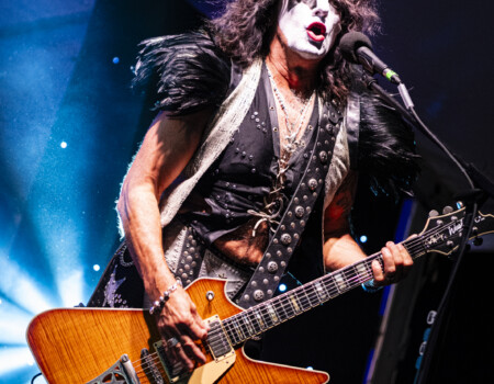 Váry "Starchild" Zoltán (guitar, vocals).Kiss Forever @ Festiverbant, Festival Rock Compesières (Geneva), Switzerland, 23.8.2025.(c) Christophe Losberger