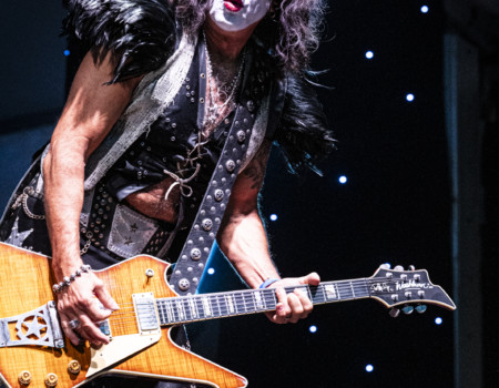Váry "Starchild" Zoltán (guitar, vocals).Kiss Forever @ Festiverbant, Festival Rock Compesières (Geneva), Switzerland, 23.8.2025.(c) Christophe Losberger
