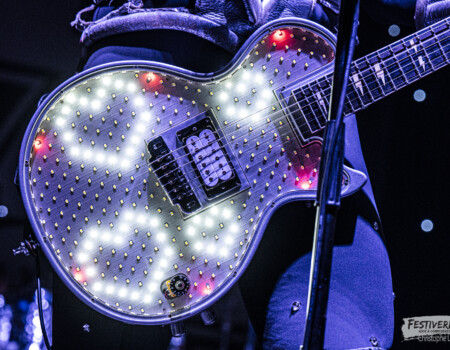 Sturmann Pál "Spaceman" (guitar).Kiss Forever @ Festiverbant, Festival Rock Compesières (Geneva), Switzerland, 23.8.2025.(c) Christophe Losberger