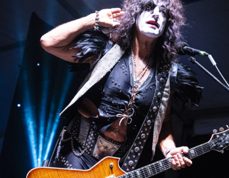 Váry "Starchild" Zoltán (guitar, vocals).Kiss Forever @ Festiverbant, Festival Rock Compesières (Geneva), Switzerland, 23.8.2025.(c) Christophe Losberger