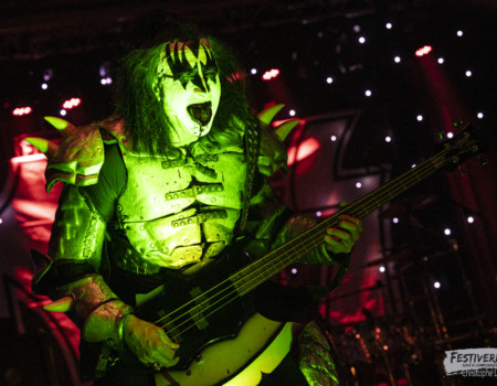 Pocky "The Demon" (bass).
Kiss Forever @ Festiverbant, Festival Rock Compesières (Geneva), Switzerland, 23.8.2025.
(c) Christophe Losberger