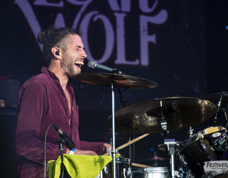 Emilien Gindrat (drums).Lean Wolf @ Festiverbant, Festival Rock Compesières (Geneva), Switzerland, 23.8.2025.(c) Christophe Losberger