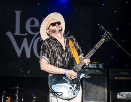 LeanWolf (guitar, vocals).Lean Wolf @ Festiverbant, Festival Rock Compesières (Geneva), Switzerland, 23.8.2025.(c) Christophe Losberger