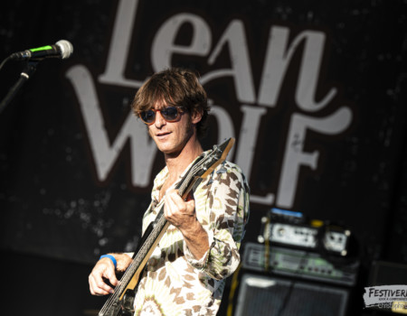 Romain Delorme (bass).Lean Wolf @ Festiverbant, Festival Rock Compesières (Geneva), Switzerland, 23.8.2025.(c) Christophe Losberger