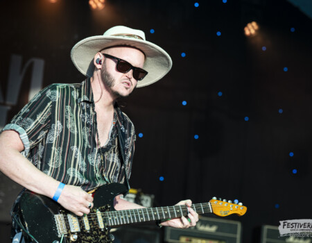 LeanWolf (guitar, vocals).Lean Wolf @ Festiverbant, Festival Rock Compesières (Geneva), Switzerland, 23.8.2025.(c) Christophe Losberger