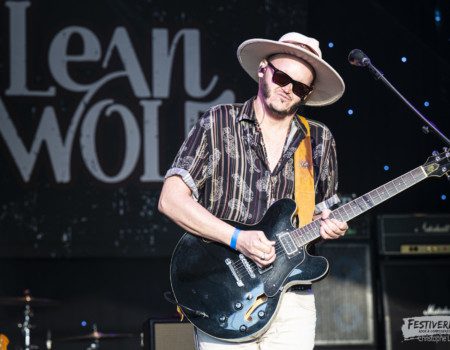 LeanWolf (guitar, vocals).Lean Wolf @ Festiverbant, Festival Rock Compesières (Geneva), Switzerland, 23.8.2025.(c) Christophe Losberger