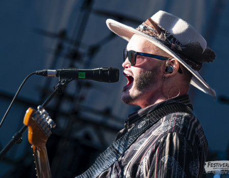 LeanWolf (guitar, vocals).Lean Wolf @ Festiverbant, Festival Rock Compesières (Geneva), Switzerland, 23.8.2025.(c) Christophe Losberger