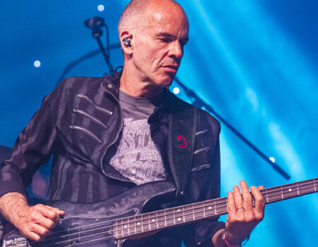 Pascal Macheret (bass).Lenny-K @ Festiverbant, Festival Rock Compesières (Geneva), Switzerland, 22.8.2025..(c) Christophe Losberger