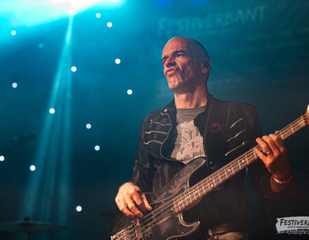 Pascal Macheret (bass).Lenny-K @ Festiverbant, Festival Rock Compesières (Geneva), Switzerland, 22.8.2025..(c) Christophe Losberger