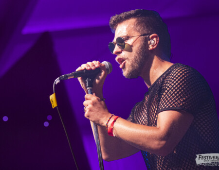 Ben-J (vocals).Lenny-K @ Festiverbant, Festival Rock Compesières (Geneva), Switzerland, 22.8.2025..(c) Christophe Losberger