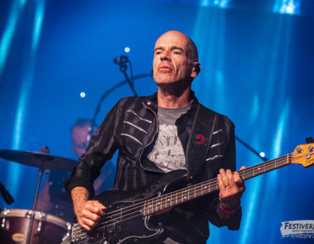 Sébastien Joly (drums), Pascal Macheret (bass).Lenny-K @ Festiverbant, Festival Rock Compesières (Geneva), Switzerland, 22.8.2025..(c) Christophe Losberger