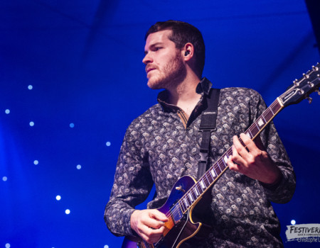 Stefano Rana (guitar).Lenny-K @ Festiverbant, Festival Rock Compesières (Geneva), Switzerland, 22.8.2025..(c) Christophe Losberger